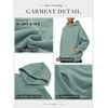 image:imageATHMILE Womens Oversized Hoodies Fleece Sweatshirts with Pocket  Drop Shoulder Fall ClothesTrendy Streetwear PulloverComfort Workout Winter OutfitsLake Green