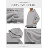 image:imageATHMILE Womens Oversized Hoodies Fleece Sweatshirts with Pocket  Drop Shoulder Fall ClothesTrendy Streetwear PulloverComfort Workout Winter OutfitsLight Grey