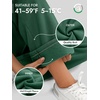 image:imageATHMILE Womens Sweatpants Fleece Wide Leg Lined Baggy Lounge Sweat Pants  Cotton Straight Leg High Waisted Comfort Casual Warm Fall Winter Workout GymAdark Green