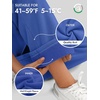 image:imageATHMILE Womens Sweatpants Fleece Wide Leg Lined Baggy Lounge Sweat Pants  Cotton Straight Leg High Waisted Comfort Casual Warm Fall Winter Workout GymAblue