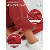 image:imageATHMILE Womens Sweatpants Fleece Wide Leg Lined Baggy Lounge Sweat Pants  Cotton Straight Leg High Waisted Comfort Casual Warm Fall Winter Workout GymAwatermelonred