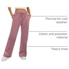 image:imageATHMILE Womens Sweatpants Fleece Wide Leg Lined Baggy Lounge Sweat Pants  Cotton Straight Leg High Waisted Comfort Casual Warm Fall Winter Workout GymAdark Pink