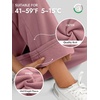 image:imageATHMILE Womens Sweatpants Fleece Wide Leg Lined Baggy Lounge Sweat Pants  Cotton Straight Leg High Waisted Comfort Casual Warm Fall Winter Workout GymAdark Pink