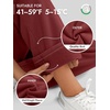 image:imageATHMILE Womens Sweatpants Fleece Wide Leg Lined Baggy Lounge Sweat Pants  Cotton Straight Leg High Waisted Comfort Casual Warm Fall Winter Workout GymAwine Red