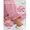 image:imageATHMILE Womens Sweatpants Fleece Wide Leg Lined Baggy Lounge Sweat Pants  Cotton Straight Leg High Waisted Comfort Casual Warm Fall Winter Workout GymApink