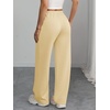image:imageATHMILE Womens Sweatpants Wide Leg Barrel Pants Baggy Joggers Low Waist Fall Fashion Winter Clothing Pockets 2026Apricot