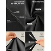 image:imageATHMILE Womens Sweatpants Wide Leg Barrel Pants Baggy Joggers Low Waist Fall Fashion Winter Clothing Pockets 2026Black