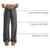 image:imageATHMILE Womens Sweatpants Wide Leg Barrel Pants Baggy Joggers Low Waist Fall Fashion Winter Clothing Pockets 2026Dark Grey