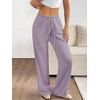 image:imageATHMILE Womens Sweatpants Wide Leg Barrel Pants Baggy Joggers Low Waist Fall Fashion Winter Clothing Pockets 2026Purple