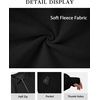 image:imageATHMILE Womens Sweatshirts Half Zip Cropped Pullover Fleece Quarter Zipper Hoodies 2026 Fall Fashion Outfits ClothesBlack