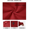 image:imageATHMILE Womens Sweatshirts Half Zip Cropped Pullover Fleece Quarter Zipper Hoodies 2026 Fall Fashion Outfits ClothesRed