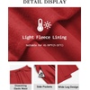 image:imageATHMILE Womens Wide Leg Fleece Sweatpants High Waisted Teen Girl Pants  Fall Fashion Winter Clothes Lounge Travel Joggers With PocketsWatermelonred