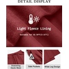 image:imageATHMILE Womens Wide Leg Fleece Sweatpants High Waisted Teen Girl Pants  Fall Fashion Winter Clothes Lounge Travel Joggers With PocketsWine Red