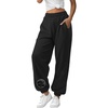 image:imageATHMILE Sweatpants Women Wide Leg Baggy Lounge Sweat Pants  Cotton Straight Leg High Waisted Casual Fashion Fall Workout Gym JoggersBblack