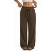 image:imageATHMILE Sweatpants Women Wide Leg High Waisted Baggy Lounge Casual Cotton Pants Fashion Y2K Gym Clothes for Fall WinterBrown