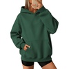 image:imageATHMILE Womens Oversized Hoodies Fleece Sweatshirts with Pocket  Drop Shoulder Fall ClothesTrendy Streetwear PulloverComfort Workout Winter OutfitsDark Green